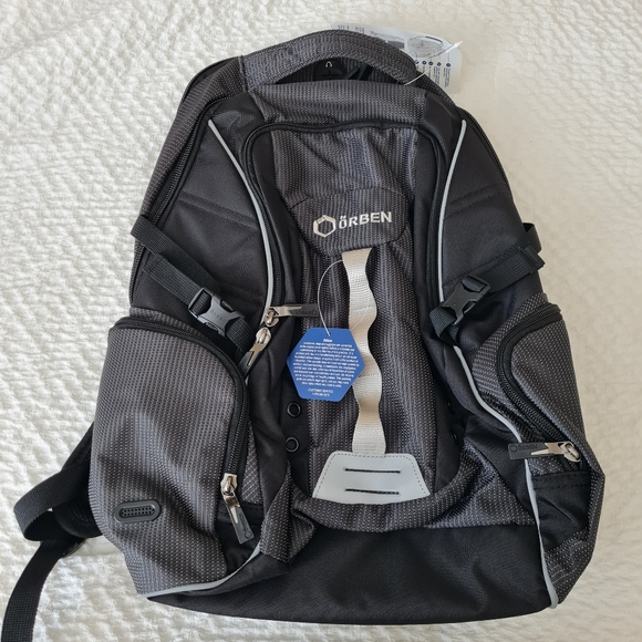 ORBEN Trooper Travel Backpack with Multiple Pockets Fits 15" Laptop - Picture 6 of 16